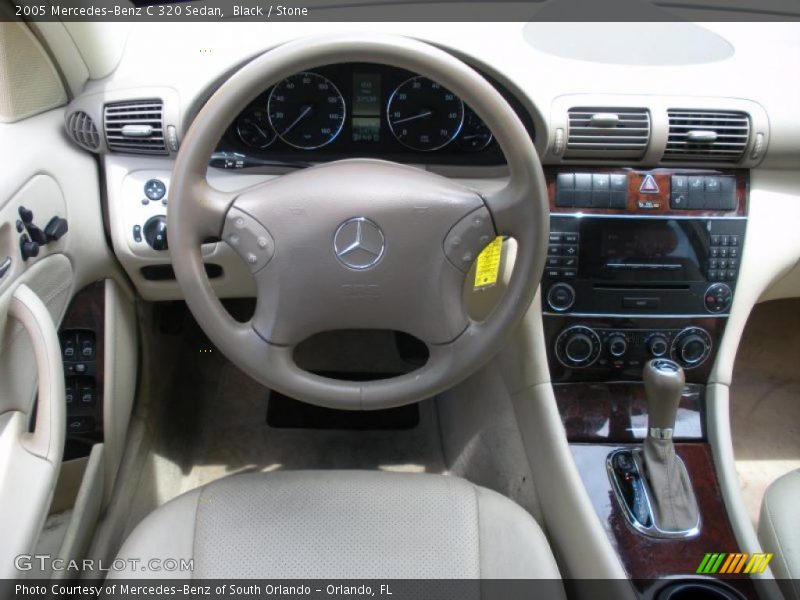 Black / Stone 2005 Mercedes-Benz C 320 Sedan