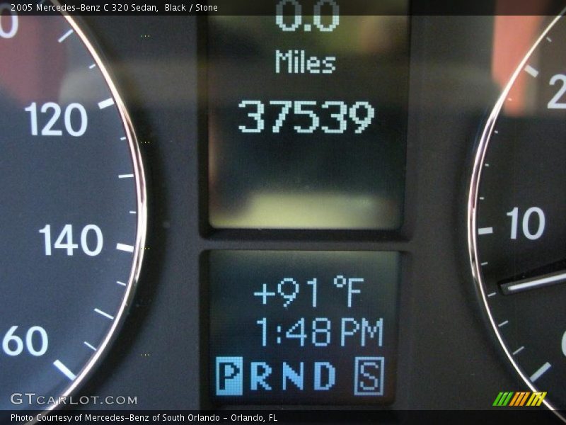 Black / Stone 2005 Mercedes-Benz C 320 Sedan