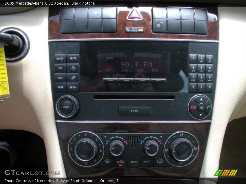 Black / Stone 2005 Mercedes-Benz C 320 Sedan
