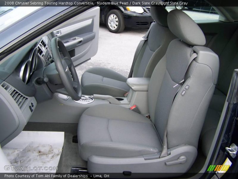 Modern Blue Pearl / Dark Slate Gray/Light Slate Gray 2008 Chrysler Sebring Touring Hardtop Convertible