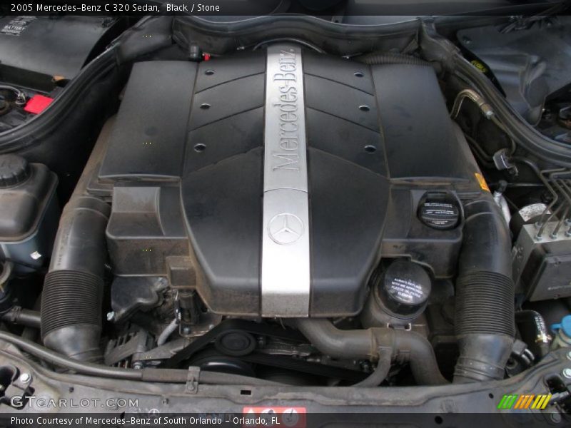 Black / Stone 2005 Mercedes-Benz C 320 Sedan