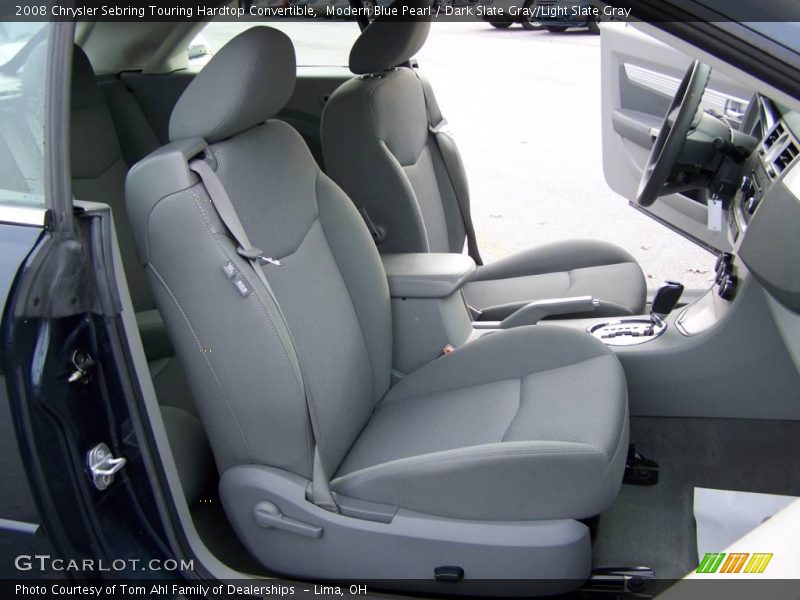 Modern Blue Pearl / Dark Slate Gray/Light Slate Gray 2008 Chrysler Sebring Touring Hardtop Convertible