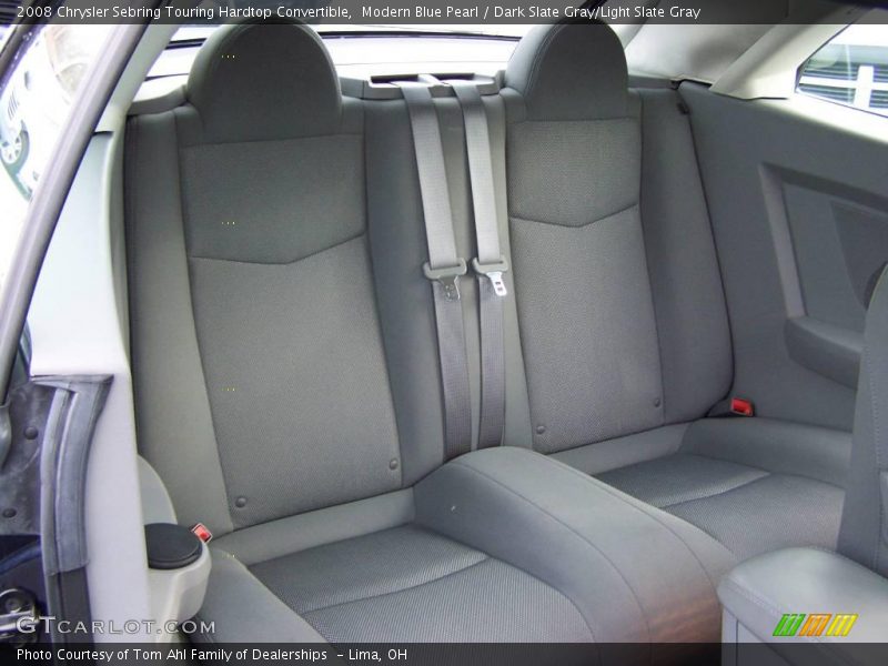 Modern Blue Pearl / Dark Slate Gray/Light Slate Gray 2008 Chrysler Sebring Touring Hardtop Convertible