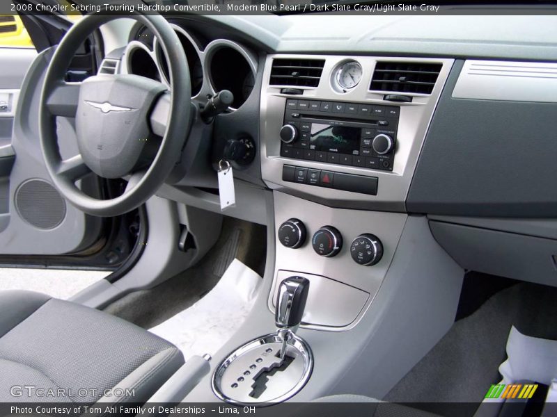 Modern Blue Pearl / Dark Slate Gray/Light Slate Gray 2008 Chrysler Sebring Touring Hardtop Convertible