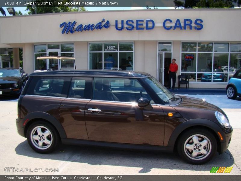 Hot Chocolate Metallic / Malt Brown 2008 Mini Cooper Clubman