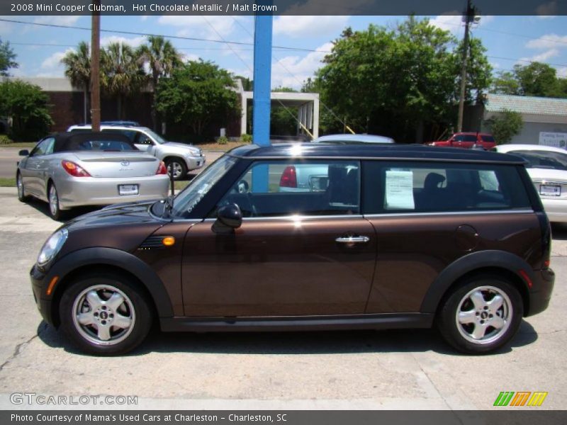 Hot Chocolate Metallic / Malt Brown 2008 Mini Cooper Clubman