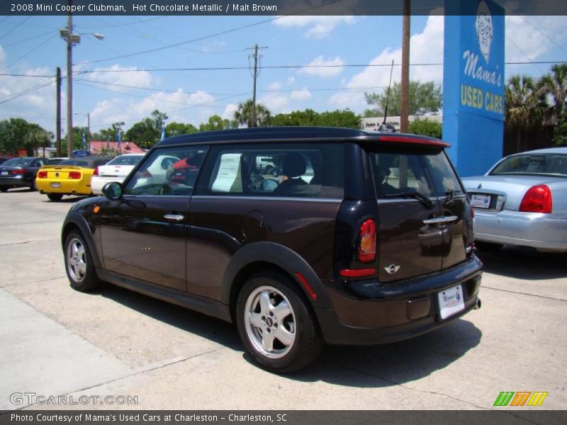 Hot Chocolate Metallic / Malt Brown 2008 Mini Cooper Clubman