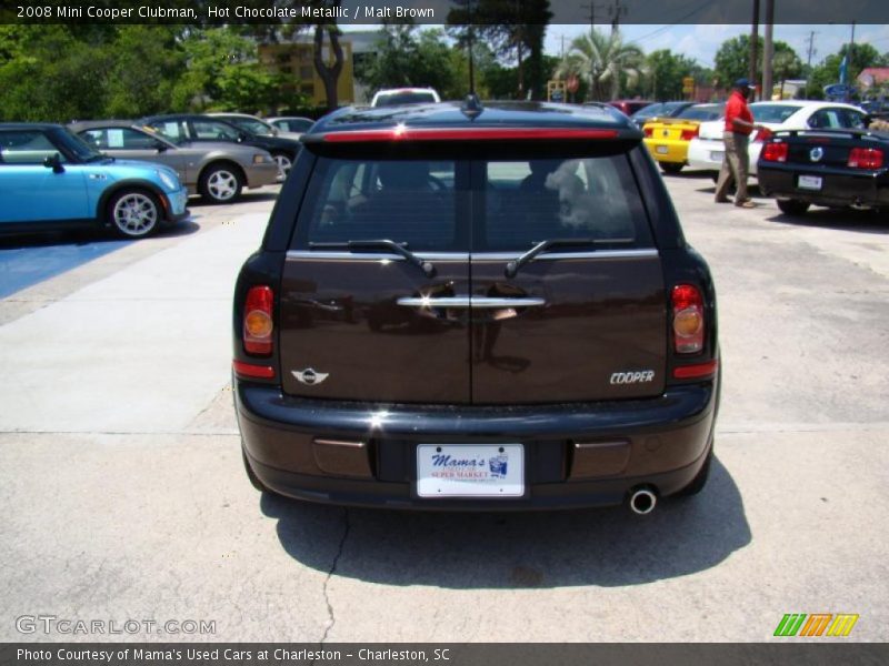 Hot Chocolate Metallic / Malt Brown 2008 Mini Cooper Clubman