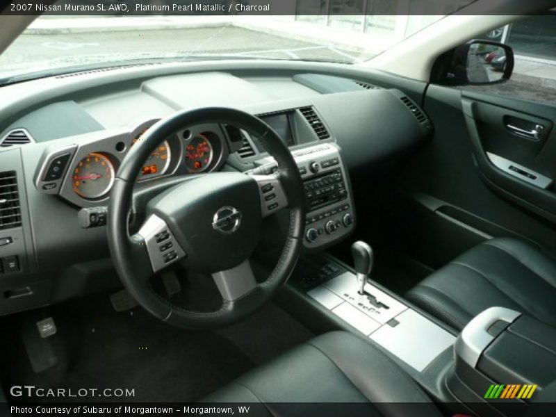Platinum Pearl Matallic / Charcoal 2007 Nissan Murano SL AWD