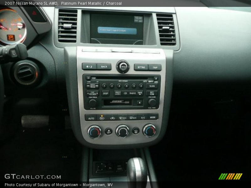 Platinum Pearl Matallic / Charcoal 2007 Nissan Murano SL AWD