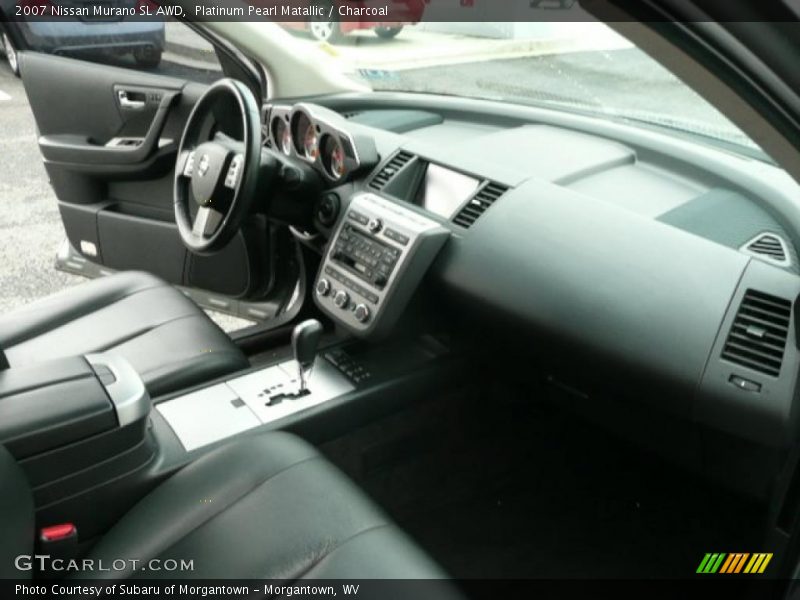 Platinum Pearl Matallic / Charcoal 2007 Nissan Murano SL AWD