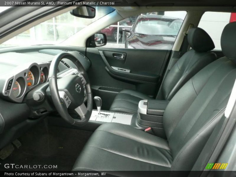 Platinum Pearl Matallic / Charcoal 2007 Nissan Murano SL AWD