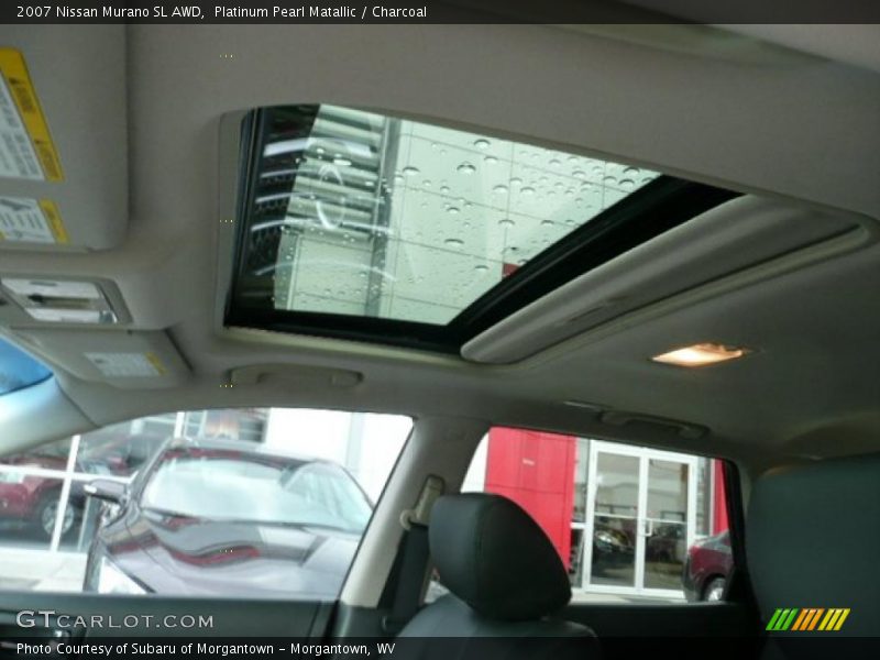Platinum Pearl Matallic / Charcoal 2007 Nissan Murano SL AWD