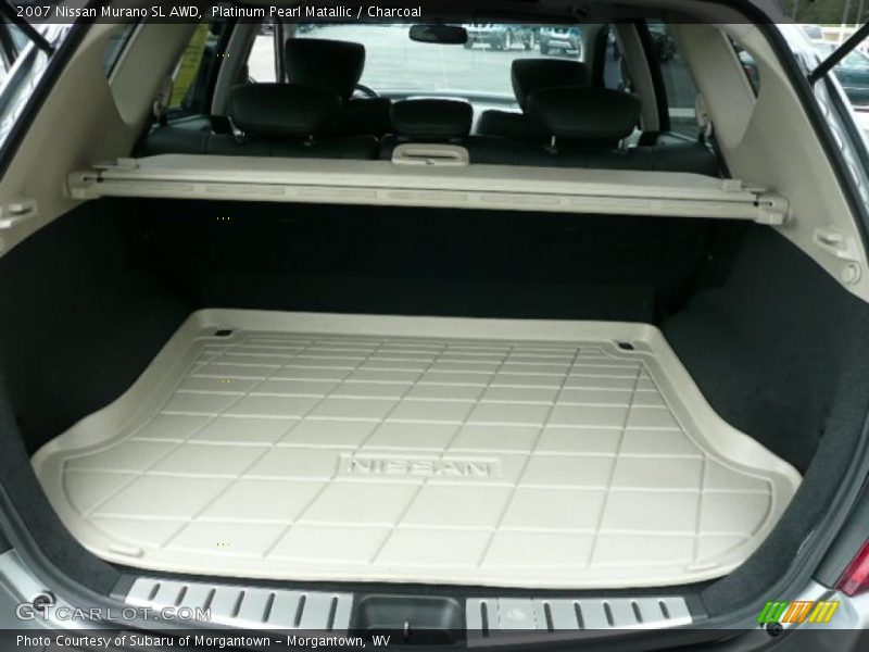 Platinum Pearl Matallic / Charcoal 2007 Nissan Murano SL AWD