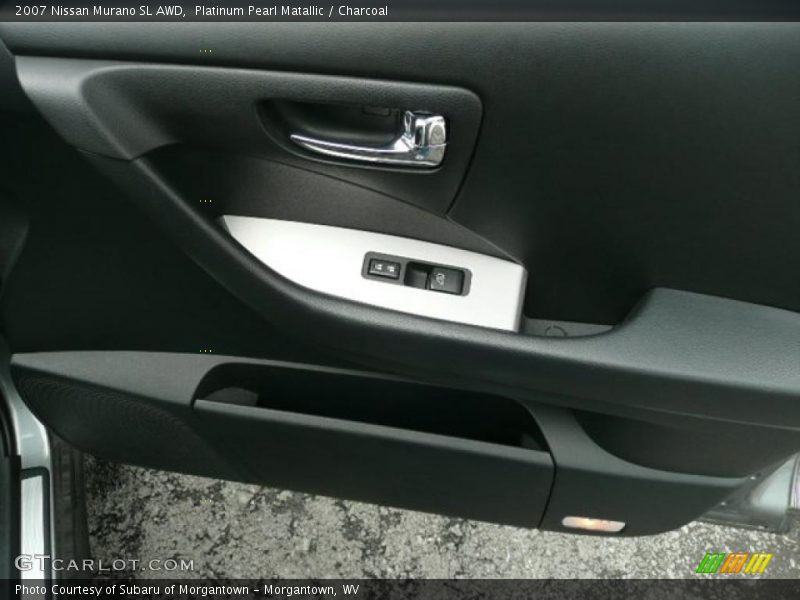 Platinum Pearl Matallic / Charcoal 2007 Nissan Murano SL AWD