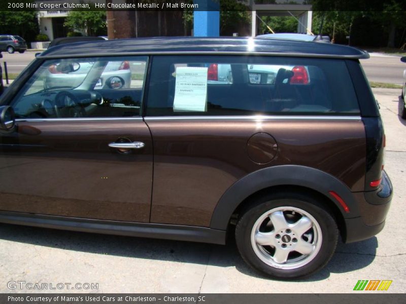 Hot Chocolate Metallic / Malt Brown 2008 Mini Cooper Clubman