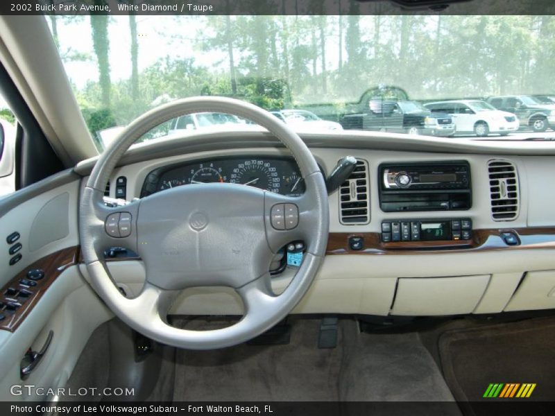 White Diamond / Taupe 2002 Buick Park Avenue