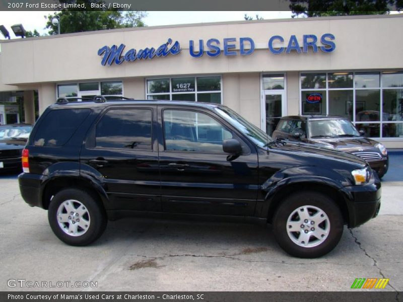 Black / Ebony 2007 Ford Escape Limited