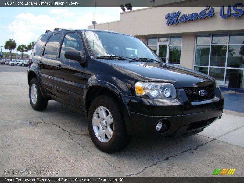 Black / Ebony 2007 Ford Escape Limited