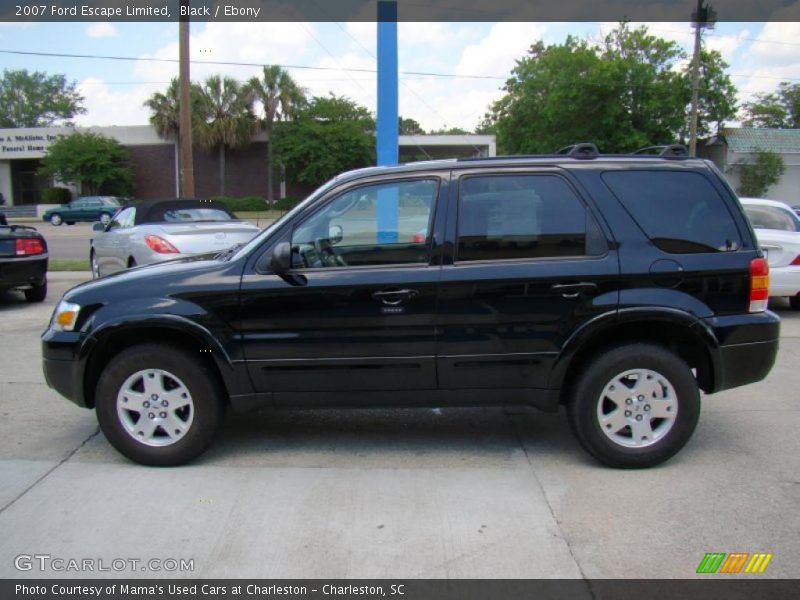 Black / Ebony 2007 Ford Escape Limited