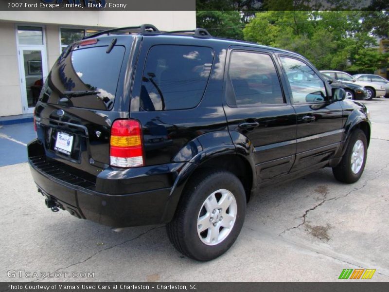 Black / Ebony 2007 Ford Escape Limited