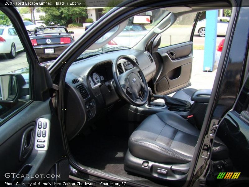 Black / Ebony 2007 Ford Escape Limited