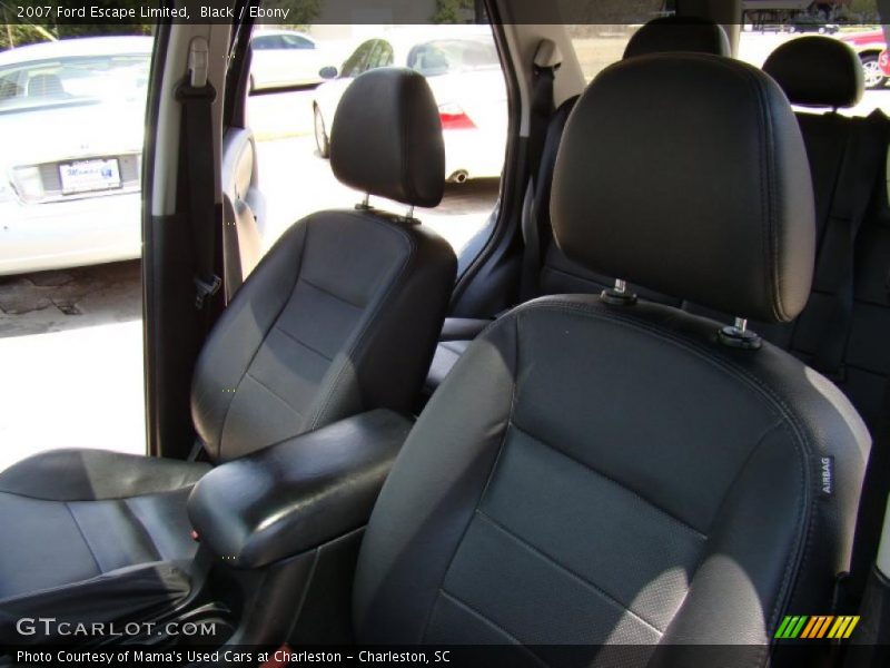 Black / Ebony 2007 Ford Escape Limited