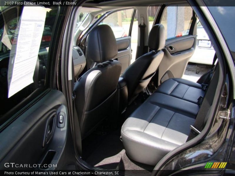 Black / Ebony 2007 Ford Escape Limited