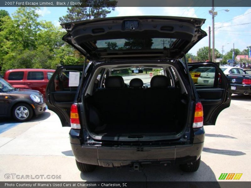 Black / Ebony 2007 Ford Escape Limited
