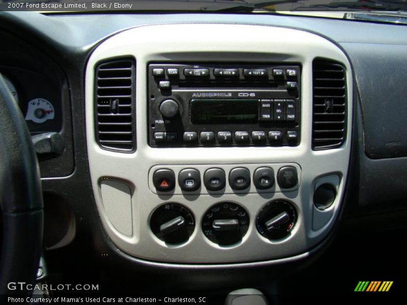 Black / Ebony 2007 Ford Escape Limited