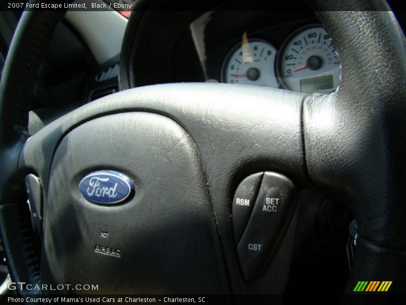 Black / Ebony 2007 Ford Escape Limited