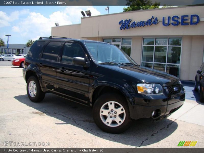 Black / Ebony 2007 Ford Escape Limited