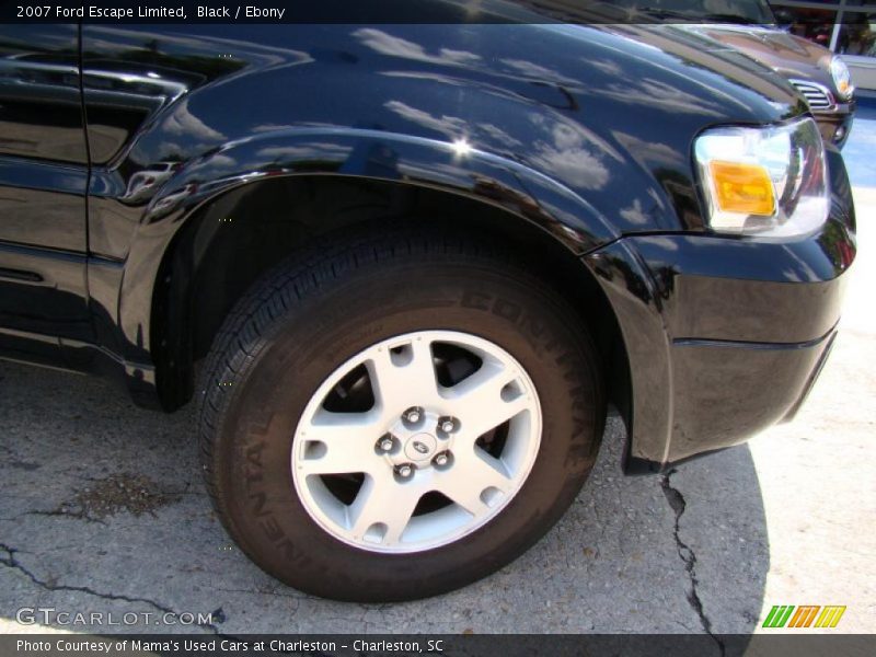 Black / Ebony 2007 Ford Escape Limited