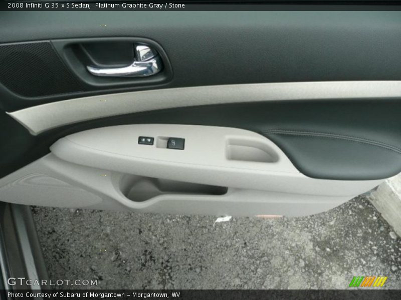 Door Panel of 2008 G 35 x S Sedan