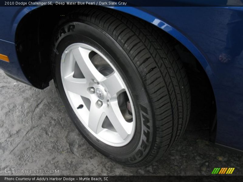Deep Water Blue Pearl / Dark Slate Gray 2010 Dodge Challenger SE