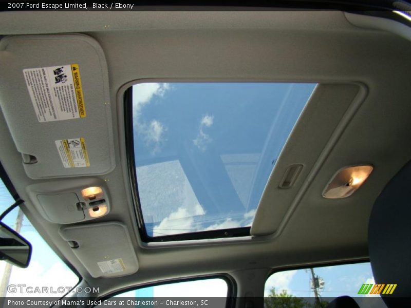 Black / Ebony 2007 Ford Escape Limited