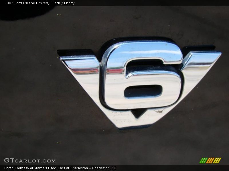 Black / Ebony 2007 Ford Escape Limited