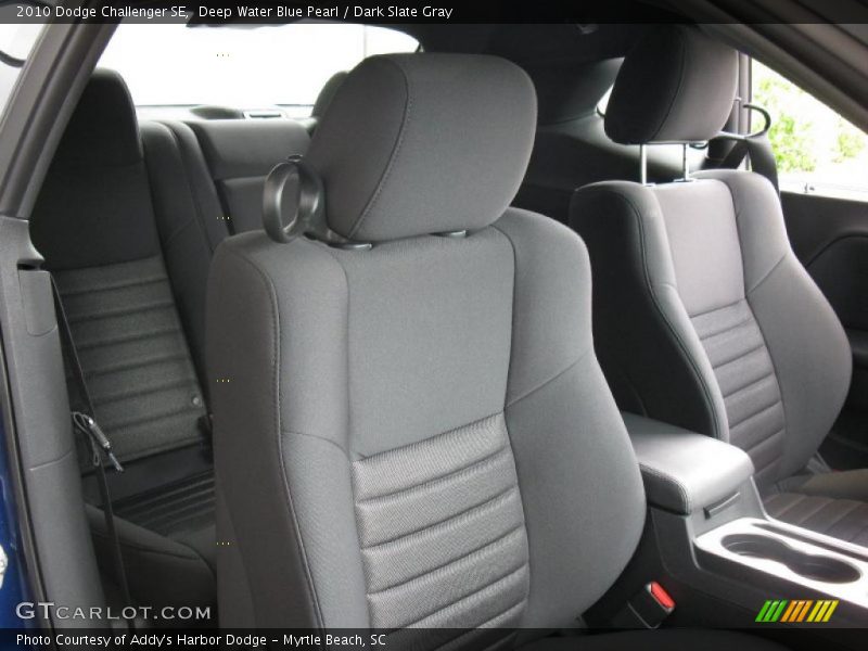 Deep Water Blue Pearl / Dark Slate Gray 2010 Dodge Challenger SE