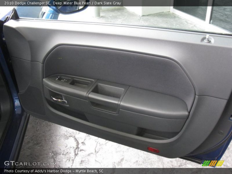 Deep Water Blue Pearl / Dark Slate Gray 2010 Dodge Challenger SE