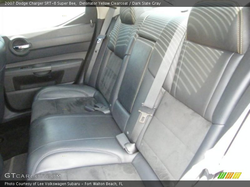 Detonator Yellow Clearcoat / Dark Slate Gray 2007 Dodge Charger SRT-8 Super Bee