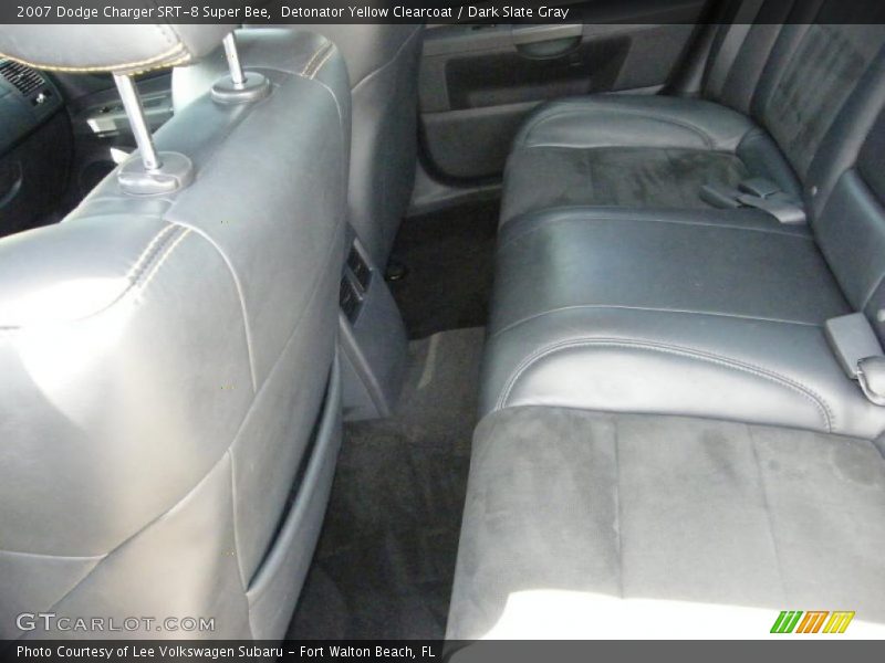 Detonator Yellow Clearcoat / Dark Slate Gray 2007 Dodge Charger SRT-8 Super Bee