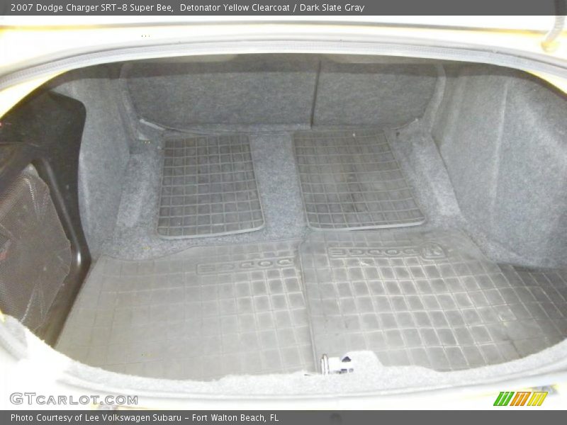 Detonator Yellow Clearcoat / Dark Slate Gray 2007 Dodge Charger SRT-8 Super Bee