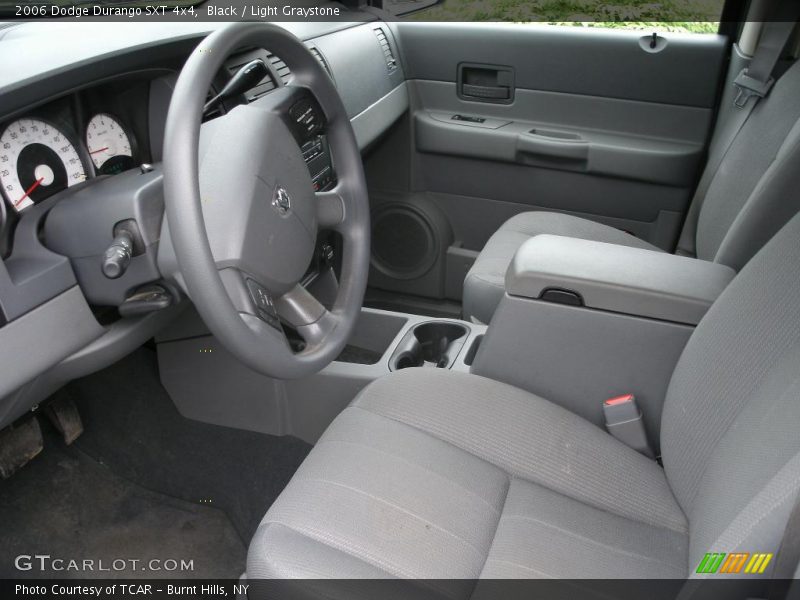 Black / Light Graystone 2006 Dodge Durango SXT 4x4
