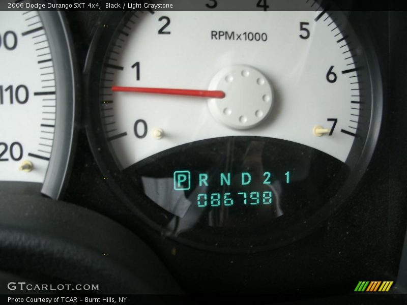 Black / Light Graystone 2006 Dodge Durango SXT 4x4