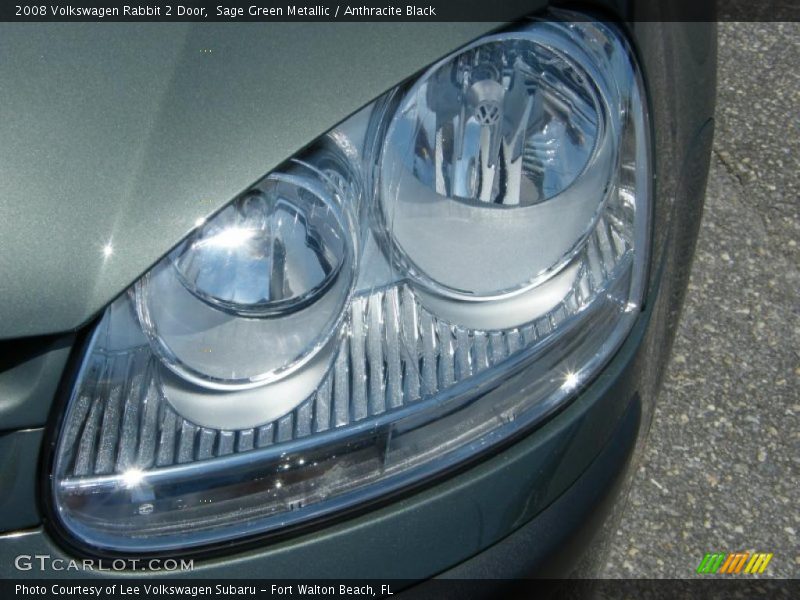 Sage Green Metallic / Anthracite Black 2008 Volkswagen Rabbit 2 Door