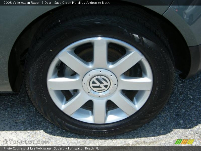Sage Green Metallic / Anthracite Black 2008 Volkswagen Rabbit 2 Door
