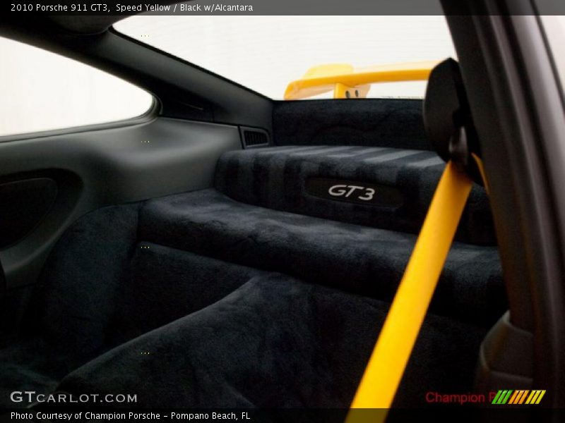 Speed Yellow / Black w/Alcantara 2010 Porsche 911 GT3