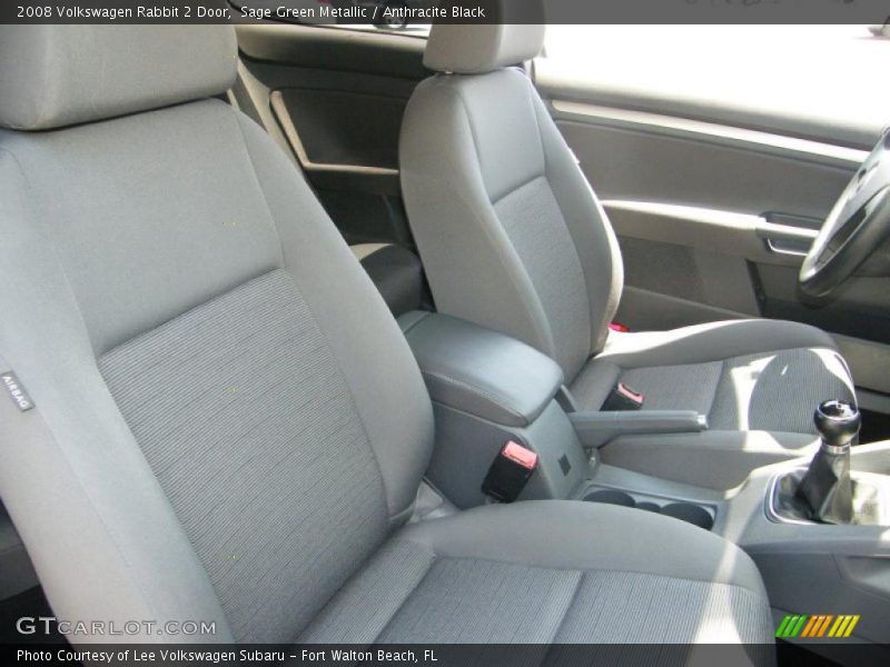Sage Green Metallic / Anthracite Black 2008 Volkswagen Rabbit 2 Door