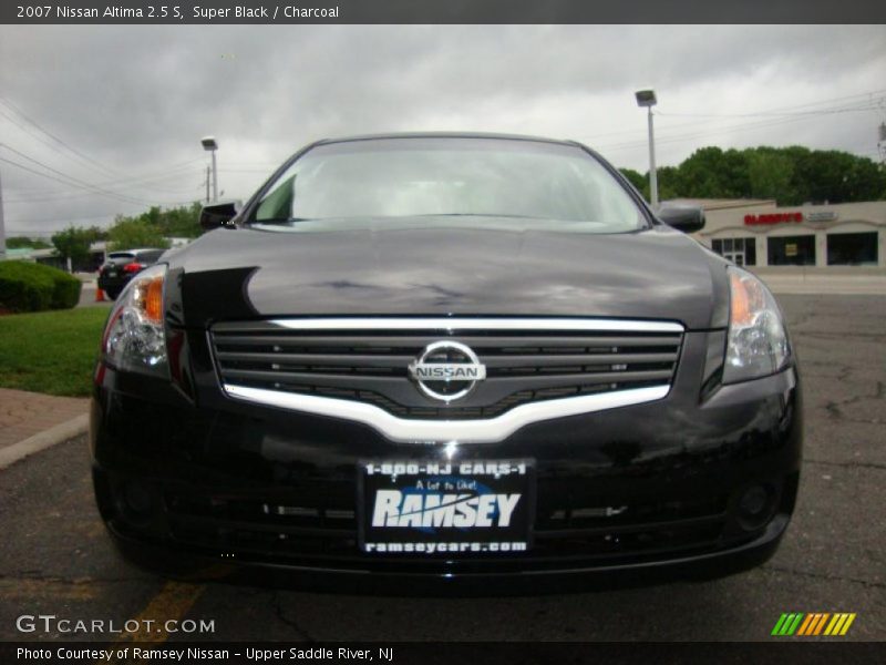 Super Black / Charcoal 2007 Nissan Altima 2.5 S