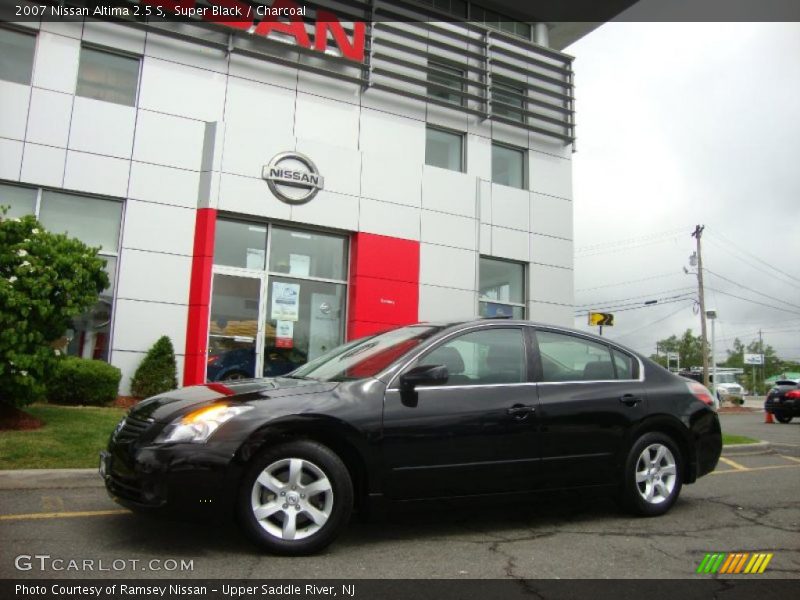 Super Black / Charcoal 2007 Nissan Altima 2.5 S